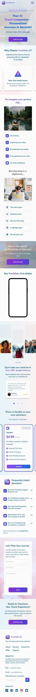 App screen