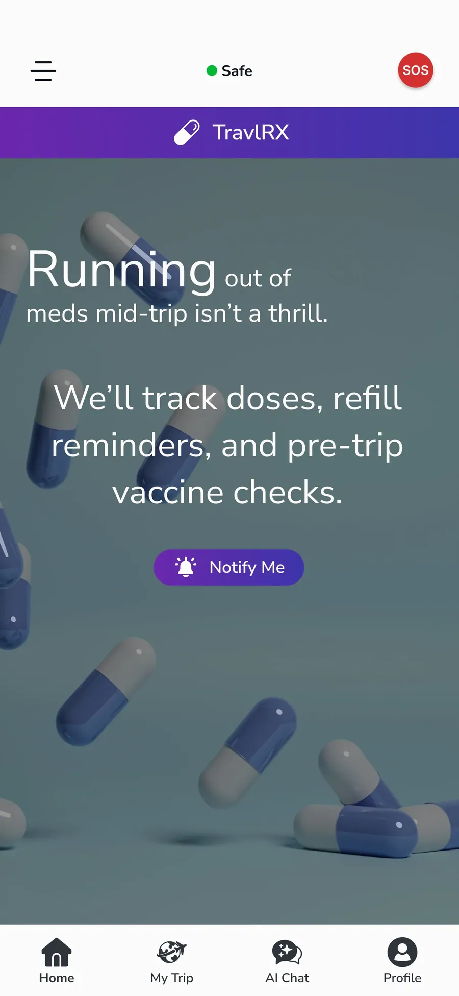App screen