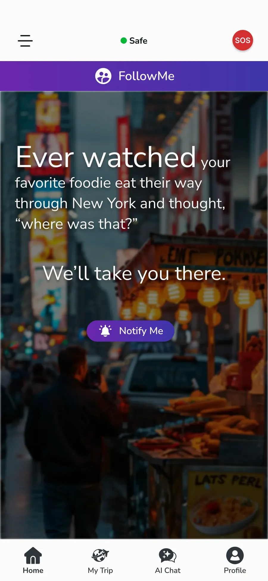 App screen