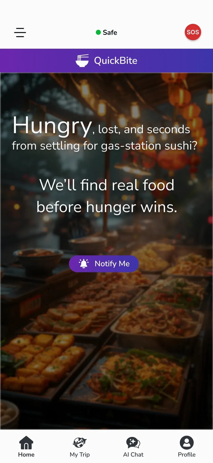 App screen