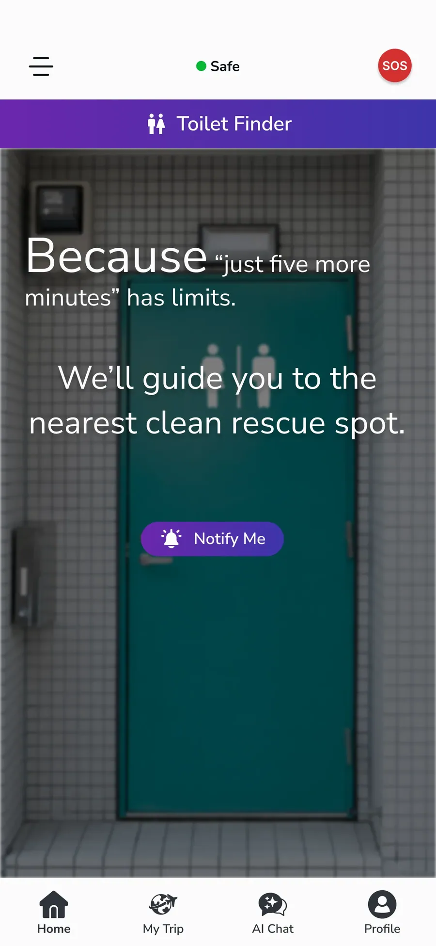 App screen