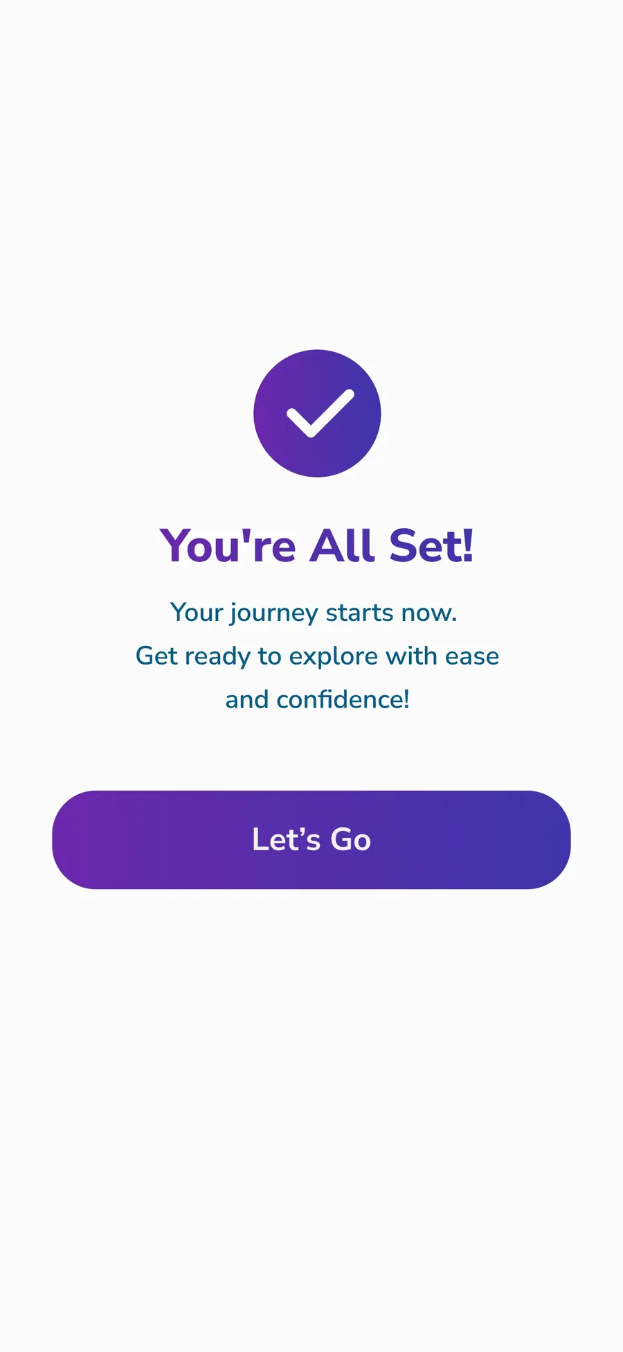 App screen